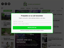 Tablet Screenshot of dom2.hr
